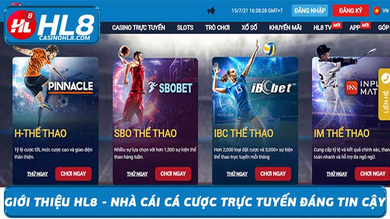 Giới thiệu HL8 - Nhà cái cá cược trực tuyến đáng tin cậy