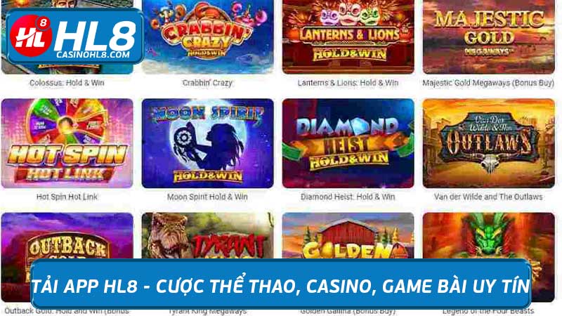 Tải App HL8 - Cược Thể Thao, Casino, Game Bài Uy Tín